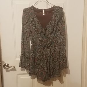 xhilaration small romper